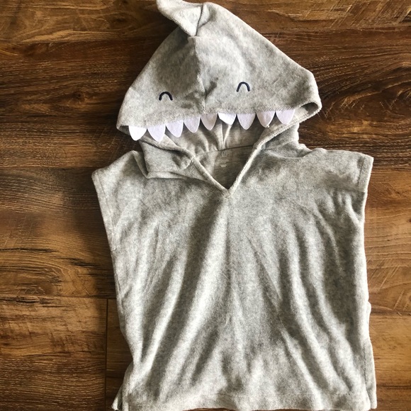 Baby Gap Shark Terry Swim Cover Up - Picture 3 of 3